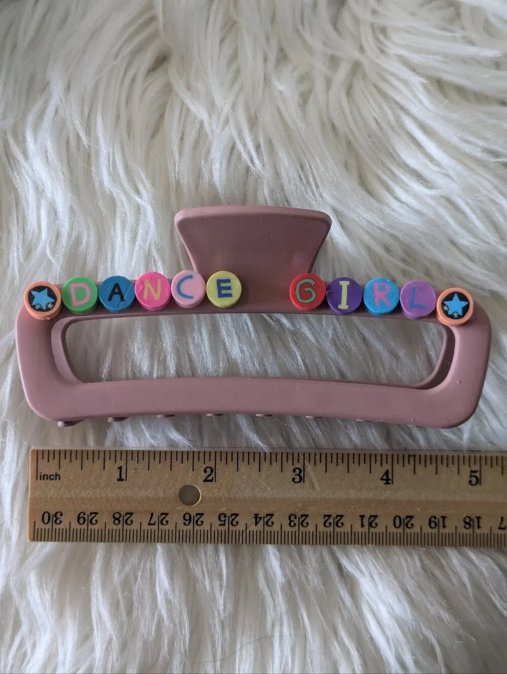 Dance Girl Hair Clip Claw Style Handcrafted | NWT